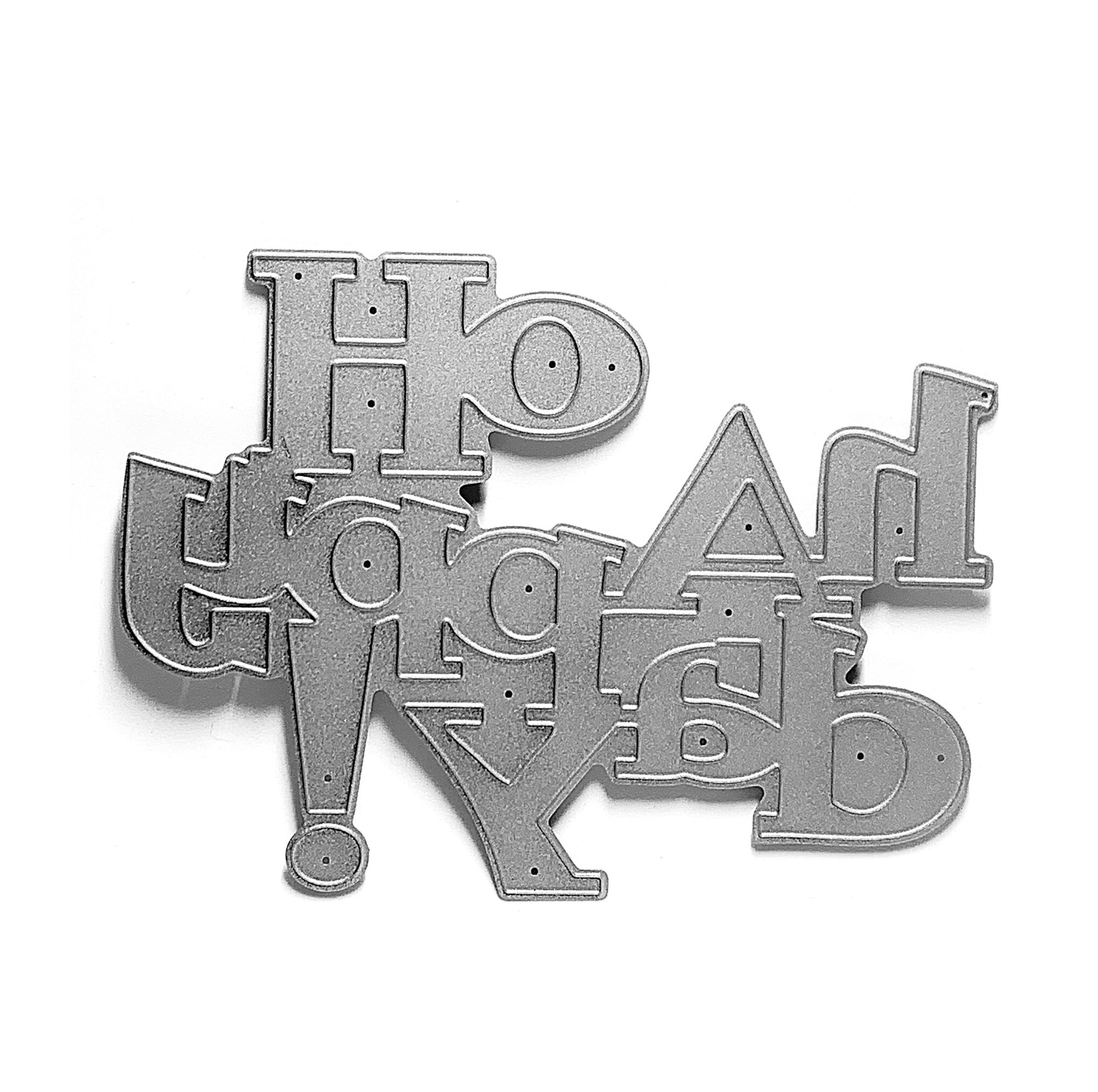 Oh Happy Day Metal Die Cut Words DieVersions Cutting Dies Etsy