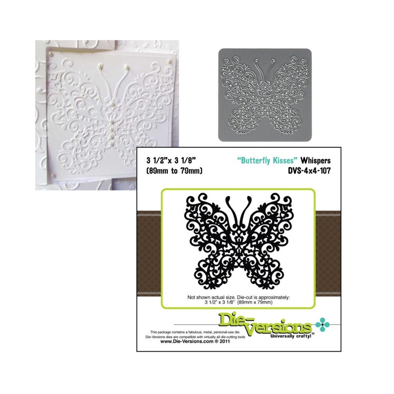 Butterfly Flourish metal die Die-Versions Cutting Dies insects,butterflies