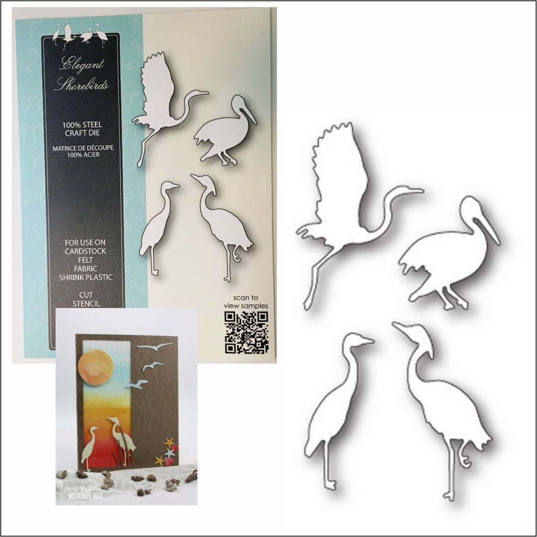 Élégant rivage fine métal die set - boîte de mémoire matrices à découper - cartes à la main et des pages de scrapbook pour une utilisation dans la plupart des machines Élégant rivage - fine métal die set - rivage boîte de mémoire matrices à découper - cartes à la main et des pages de scrapbook pour une utilisation dans la plupart des machines 846fab