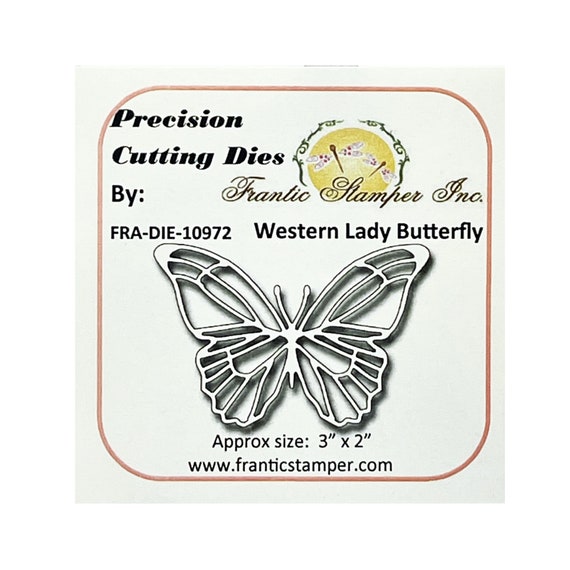 use in Cuttlebug,Sizzix,& other machines Butterfly metal cutting dies