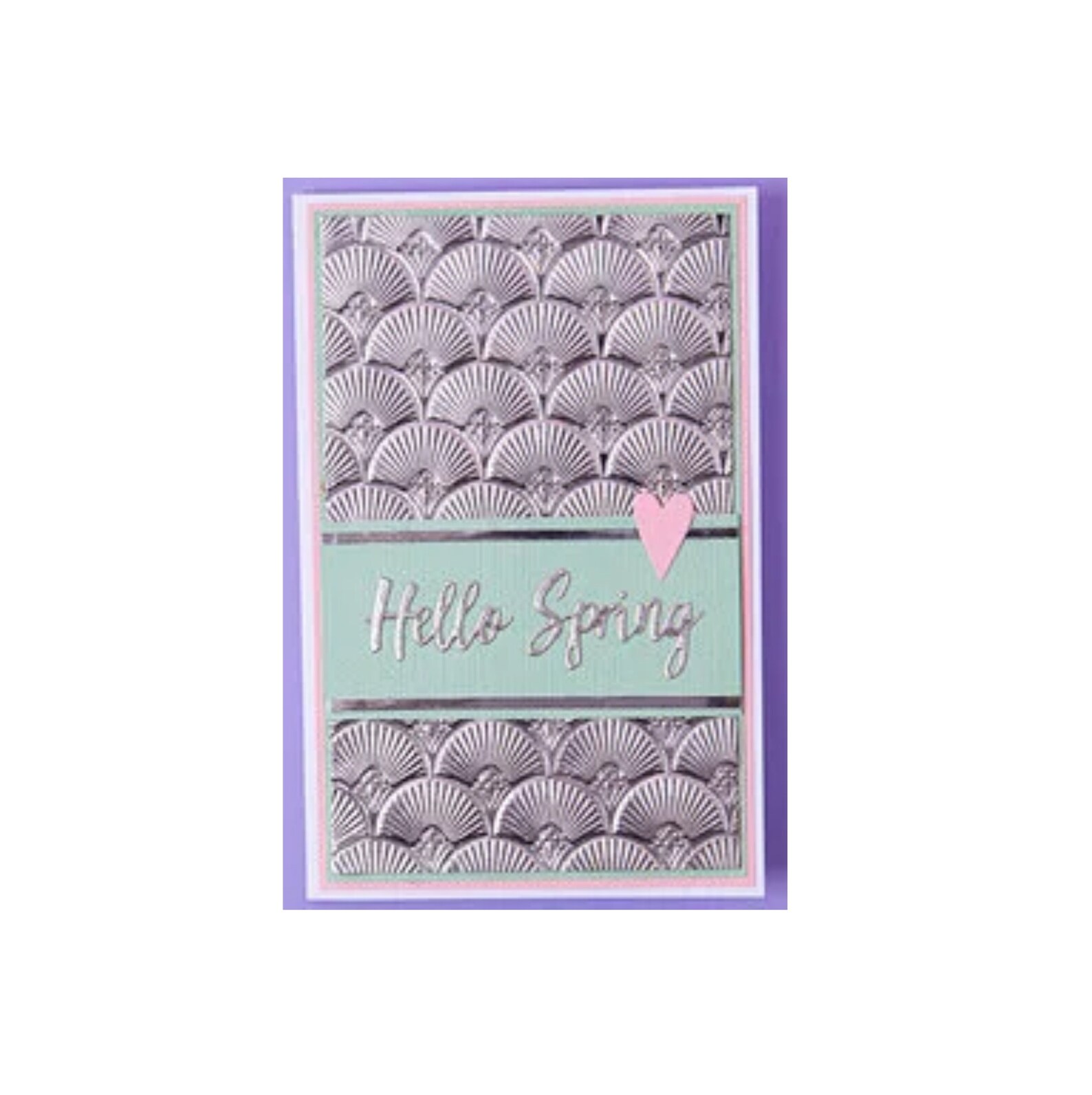 Embossing Folder 3D Art Deco by Sizzix Folders Cuttlebug & Etsy