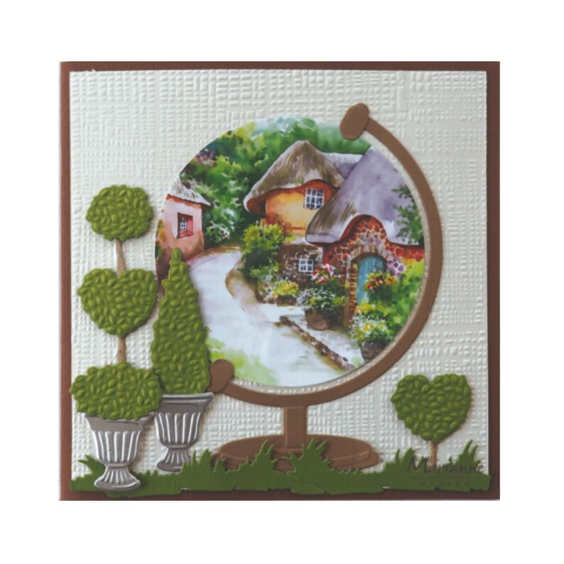 Linen Embossing folder by Marianne Craft Folders Etsy