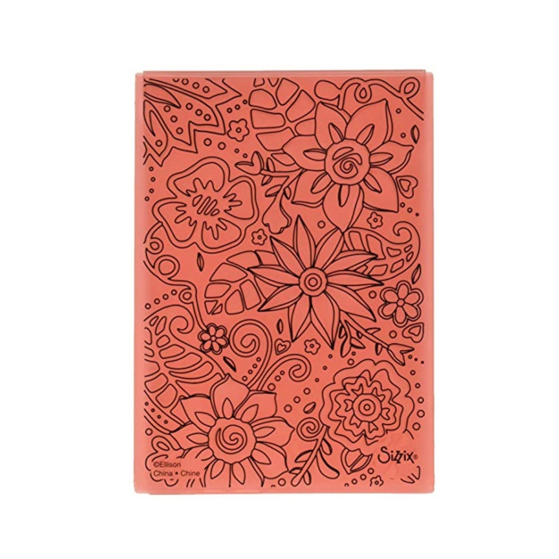 Embossing Folder 3D Flower Bohemian Botanicals by Sizzix Etsy