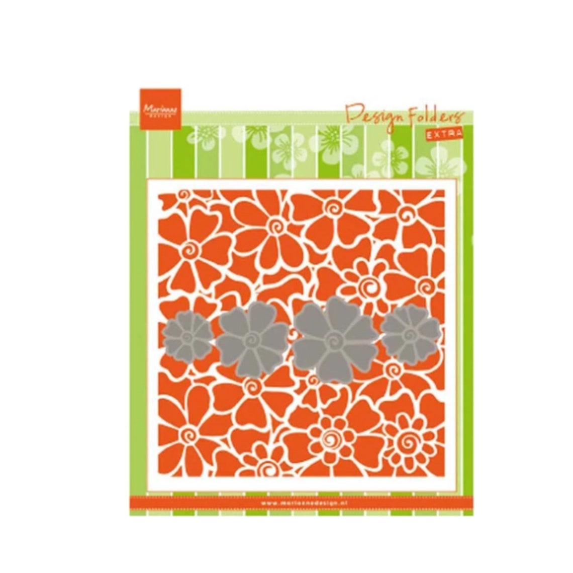 Poppies Embossing Folder & Die by Marianne Craft Folders Etsy