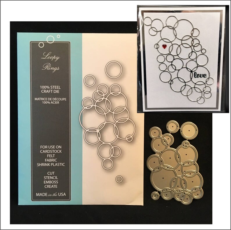 Loopy Rings Metal Die Memory Box Cutting Dies 98370 All Etsy