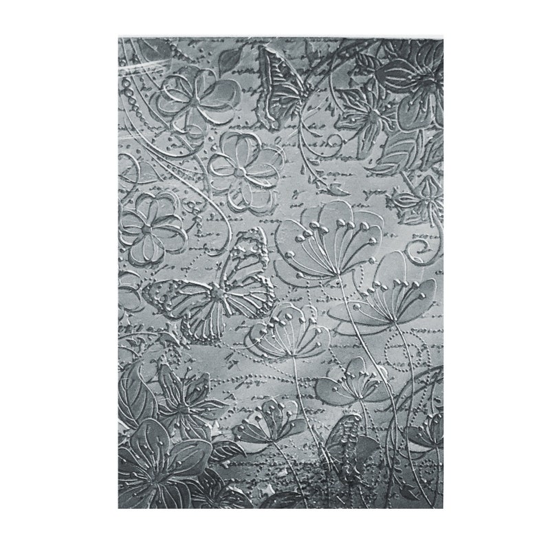 Embossing folder In the Garden 3D 5 x 7 by Crafter/'s Companion Cuttlebug,Sizzix,Universal machine compatible card making and scrapbooking