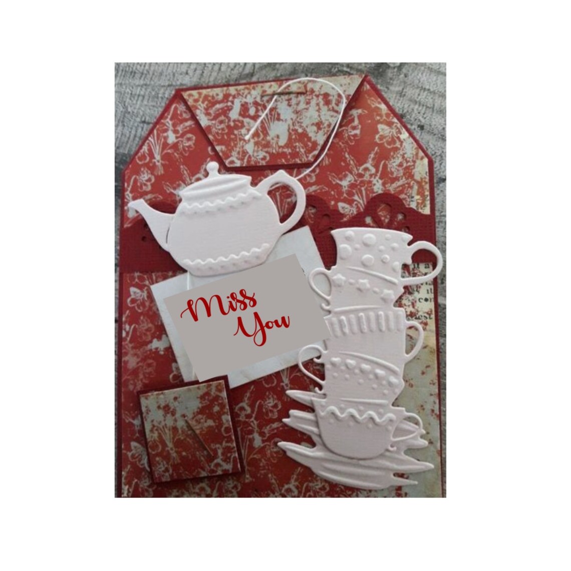 Metal Die Cut Teapot and Tea Cups Cutting Dies Set Joy Crafts Etsy