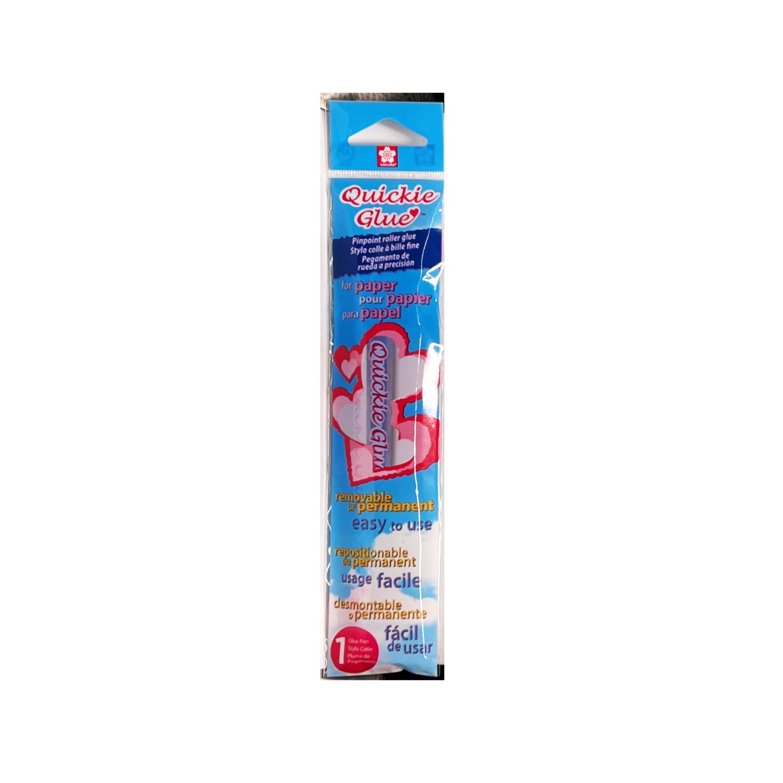 Fine Tip Roller Glue Pen Adhesive 2 Way Glue Repositionable Etsy
