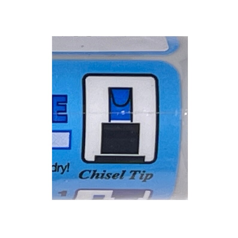 Chisel Tip Glue Pen Adhesive 2 Way Glue Repositionable and Etsy