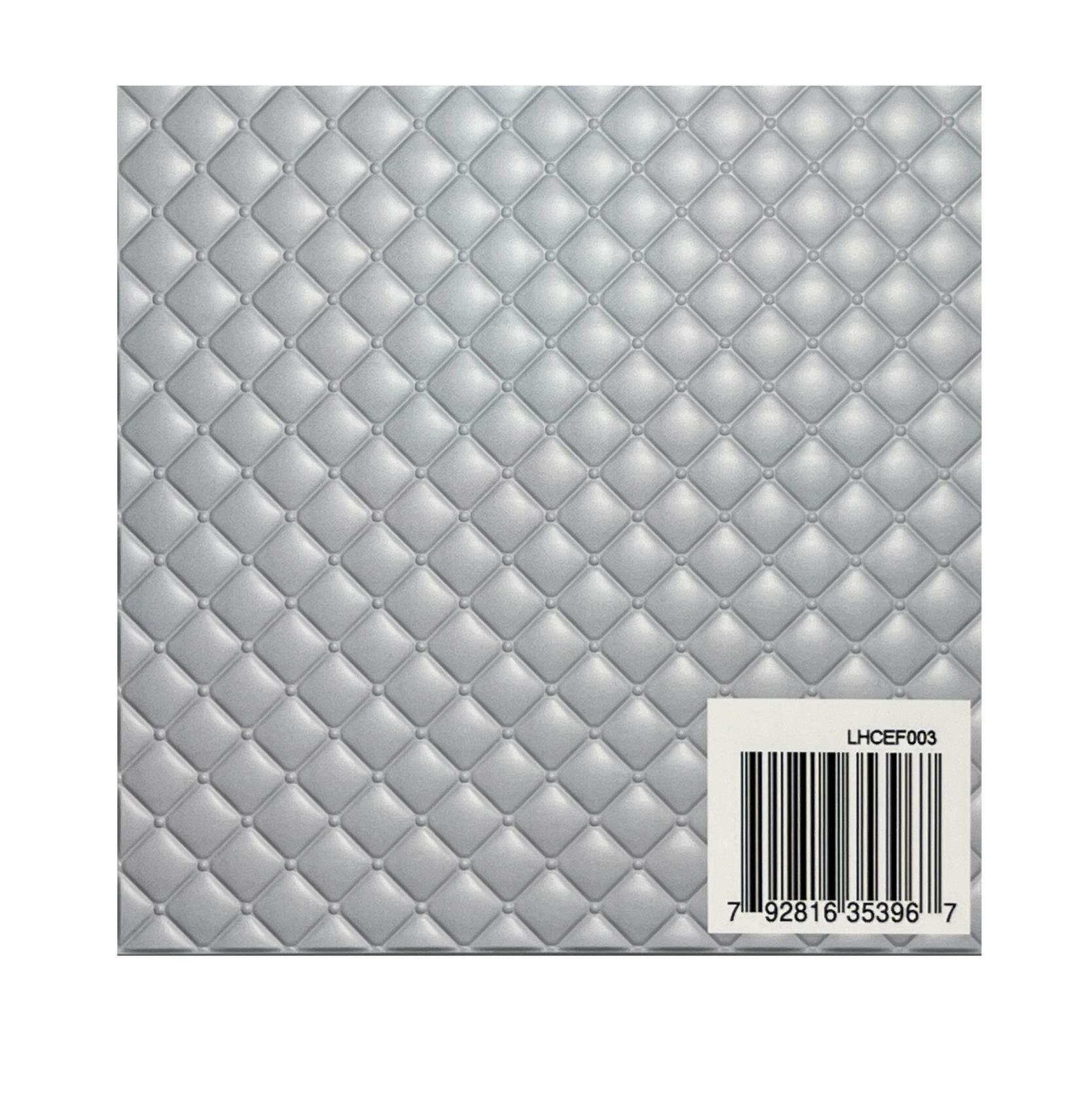 Padded Quilt 3D Embossing Folder Lisa Horton Diamond Craft Etsy