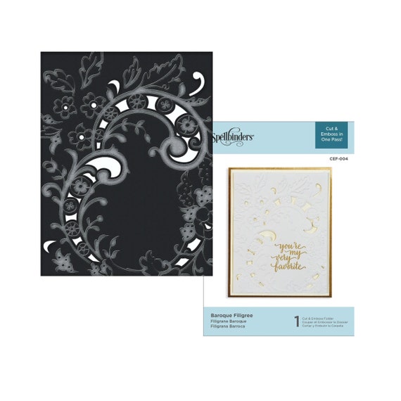 Artisanat circle dots gaufrage dossier