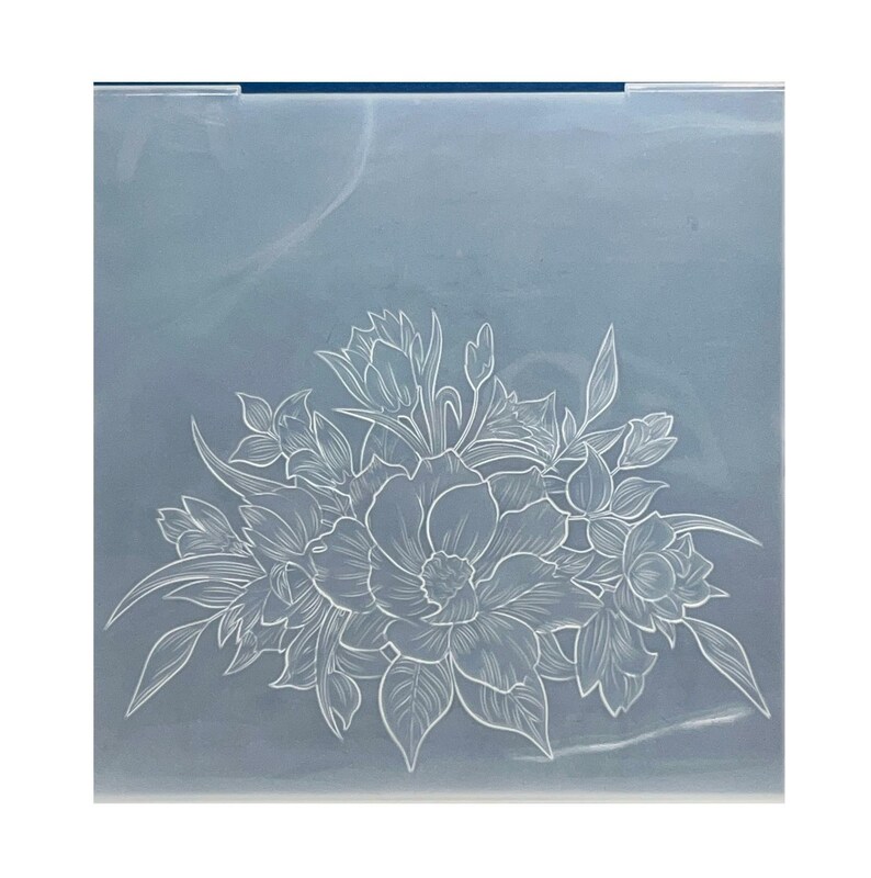Wildflower Spray Embossing Folder Die Set Lisa Horton Craft Etsy UK
