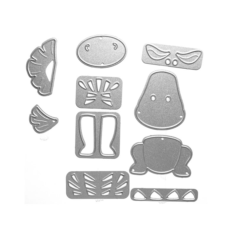 Zebra Metal Die Cut Stencil Elizabeth Crafts Cutting Dies Etsy