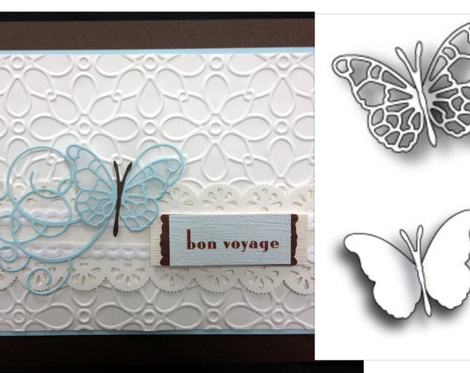 Pippi & Isabella Butterfly Metal Cutting Die Set Bundle Memory Box Dies ...