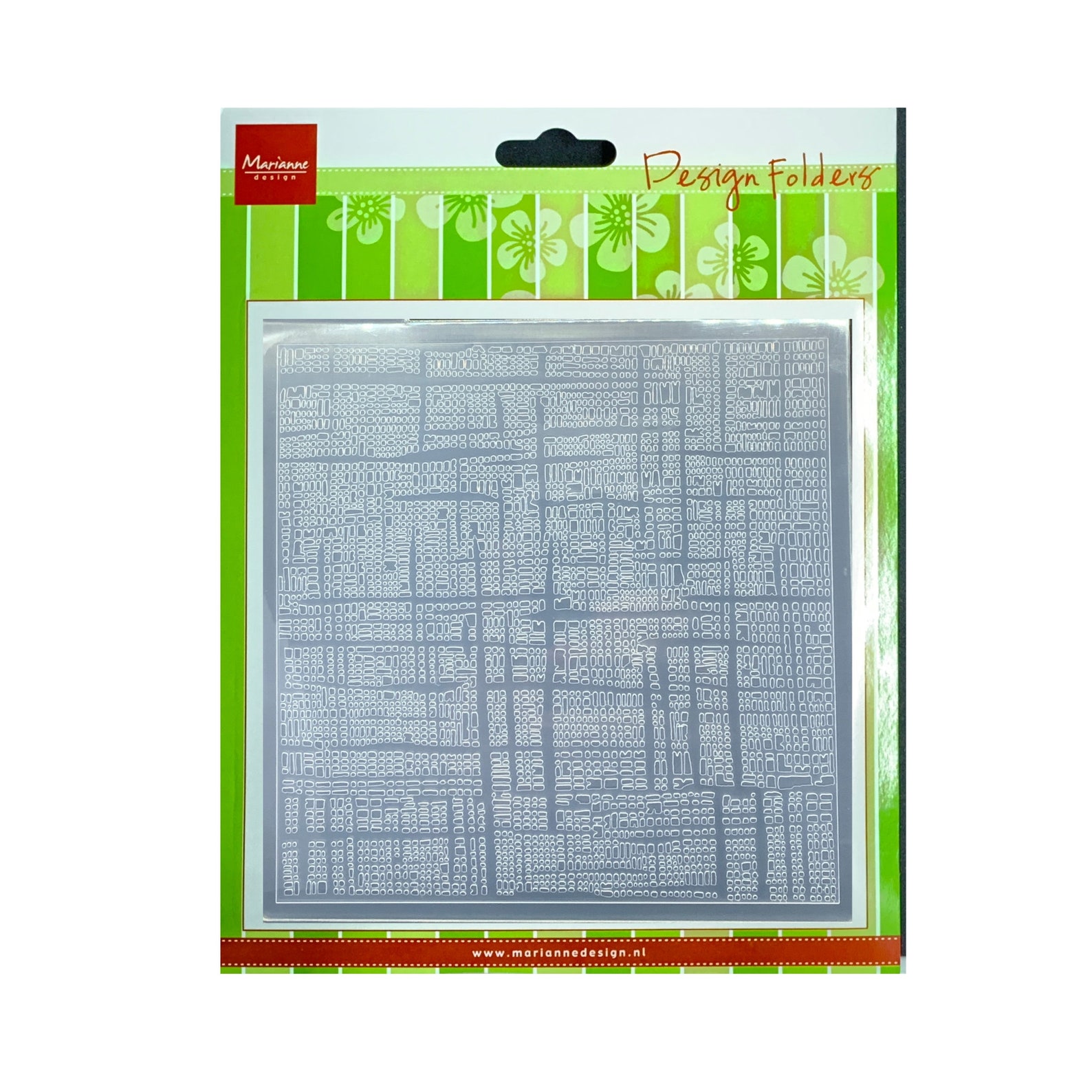 Linen Embossing folder by Marianne Craft Folders Etsy