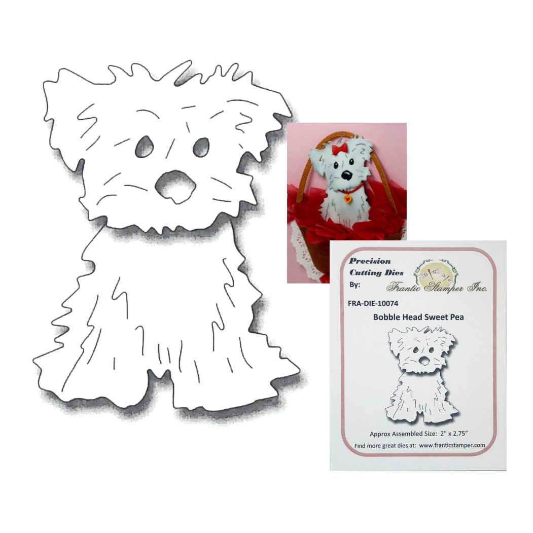 Dog Accessories Metal Die Cut Stencil Frantic Stamper Craft Dies collar,bone