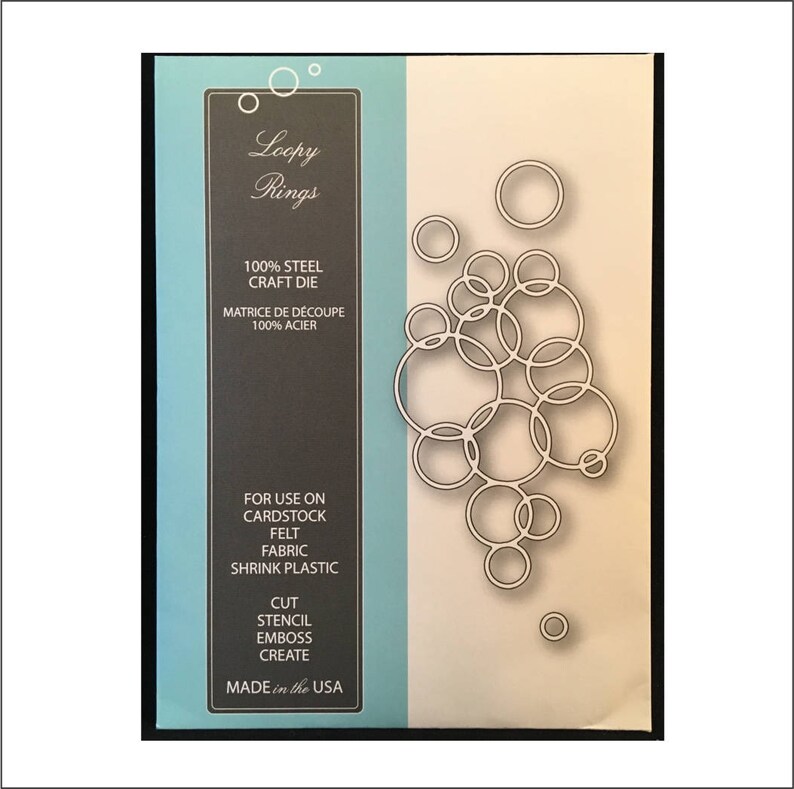 Loopy Rings Metal Die Memory Box Cutting Dies 98370 All Etsy