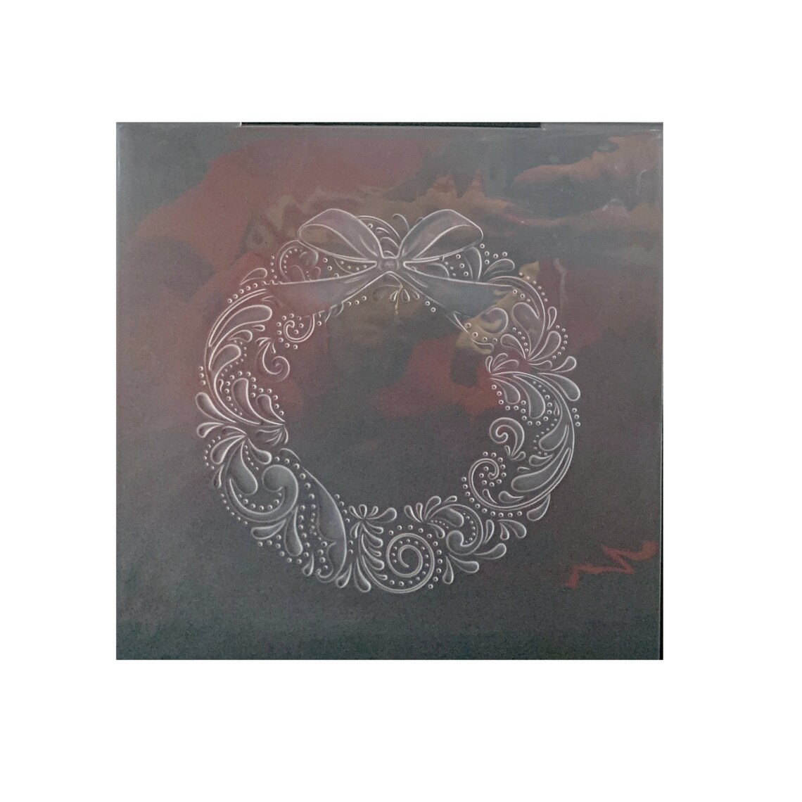 Embossing Folder Wreath Christmas 3D by Nellie Snellen Craft Etsy