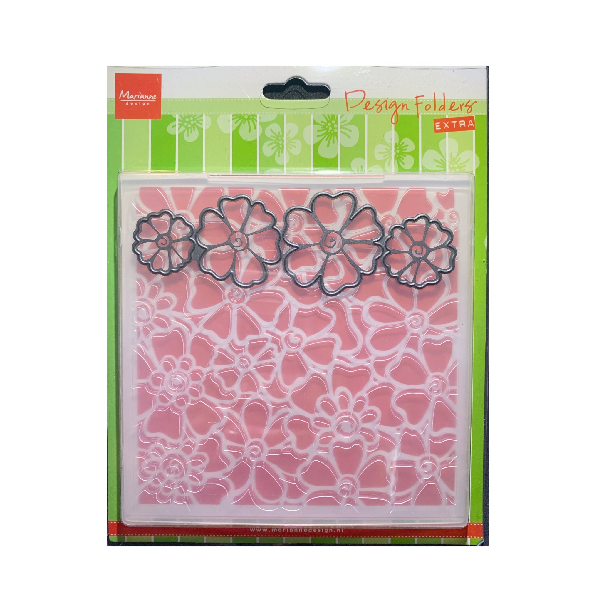 Poppies Embossing Folder & Die by Marianne Craft Folders Etsy
