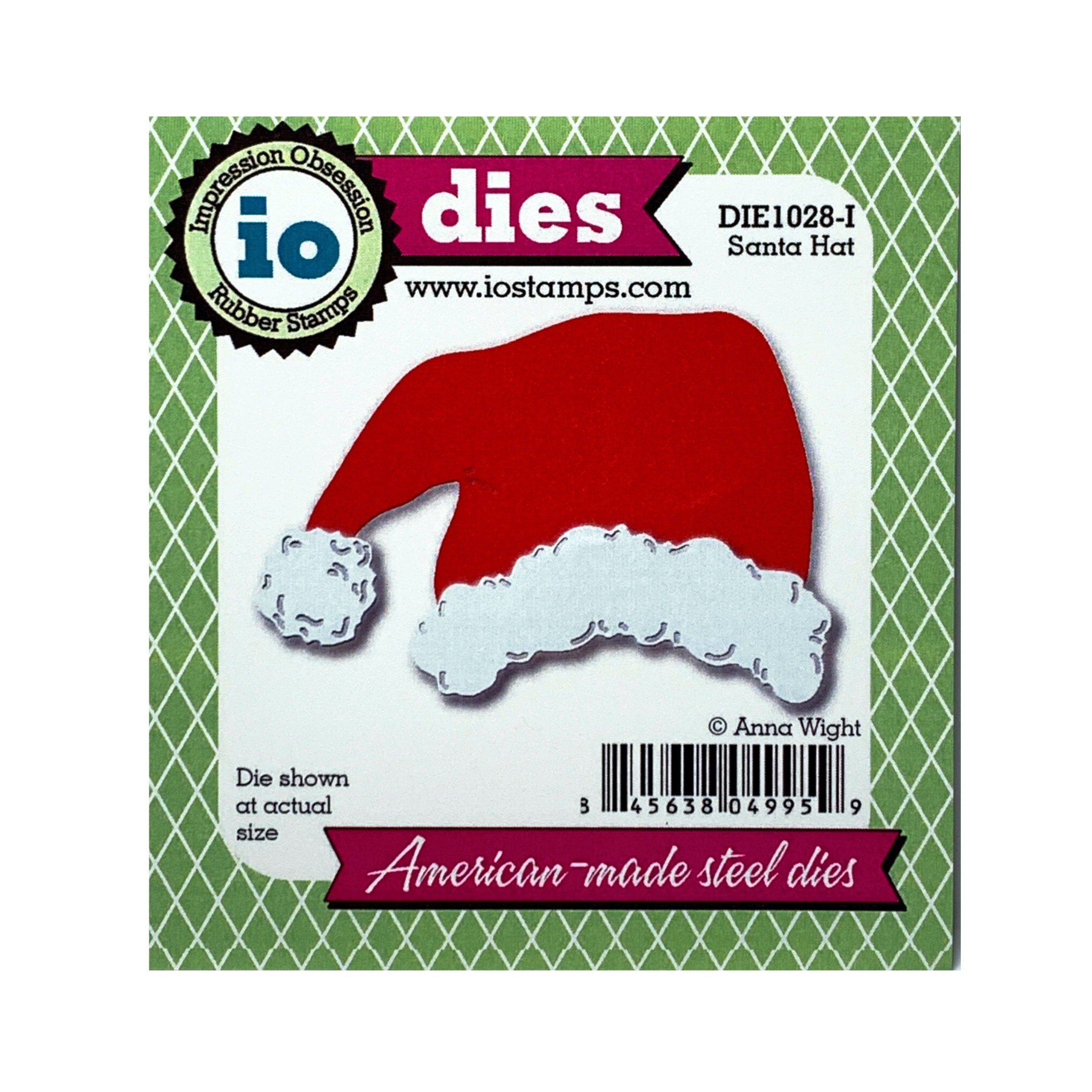 Santa Hat Metal Die Cut Christmas 