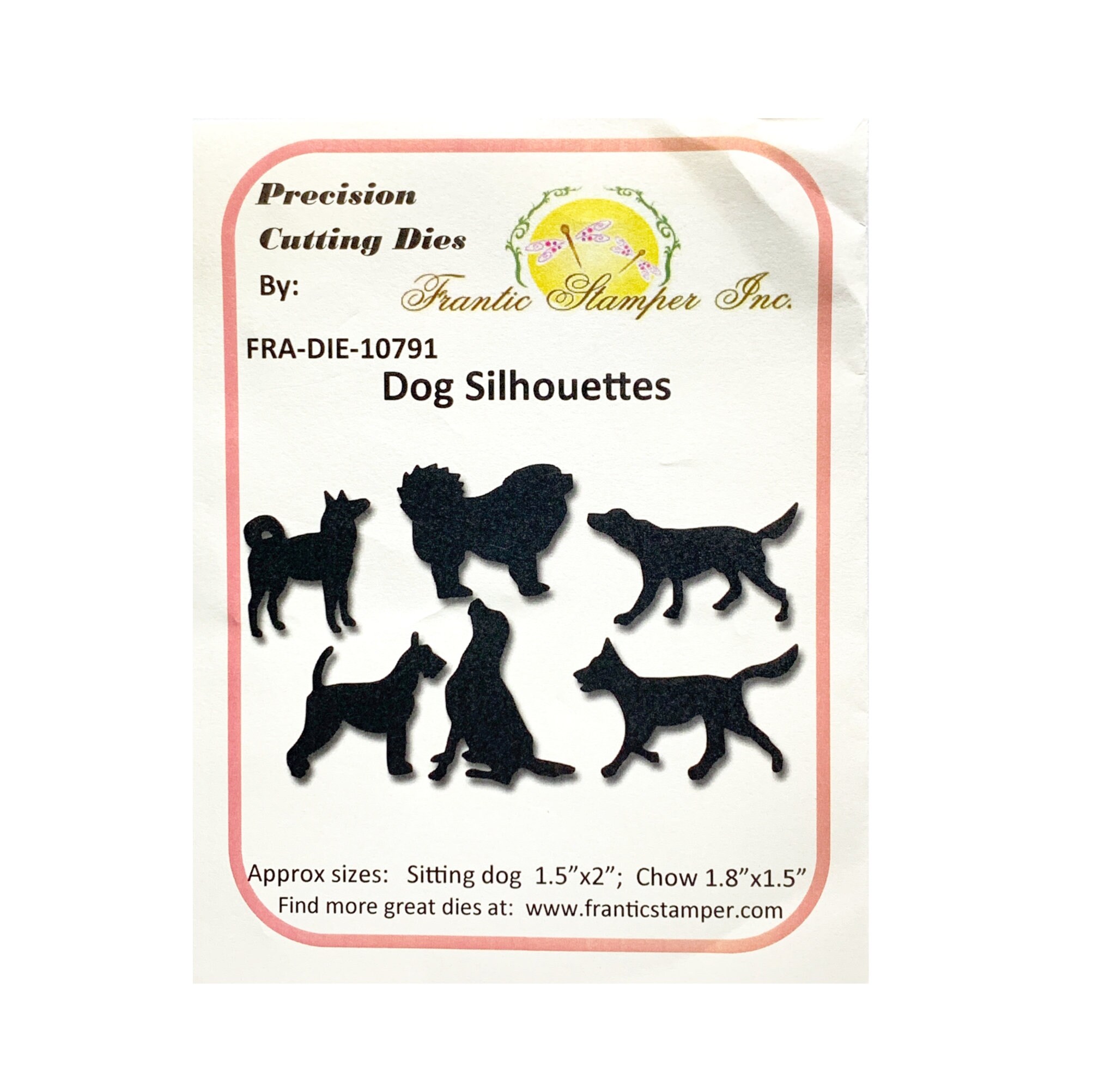 Dog Accessories Metal Die Cut Stencil Frantic Stamper Craft Dies collar,bone