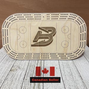 PWHL Boston Fleet Cribbage Board, Benutzerdefiniertes Hockey-Themen-Spielbrett, Frauen-Hockey-Fans, Geburtstagsgeschenk, Vatertag, Muttertag, Hochzeit