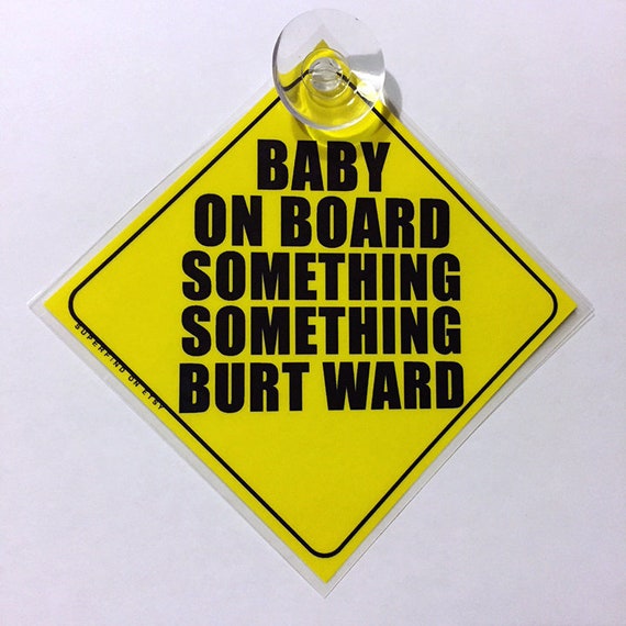 baby on board sign