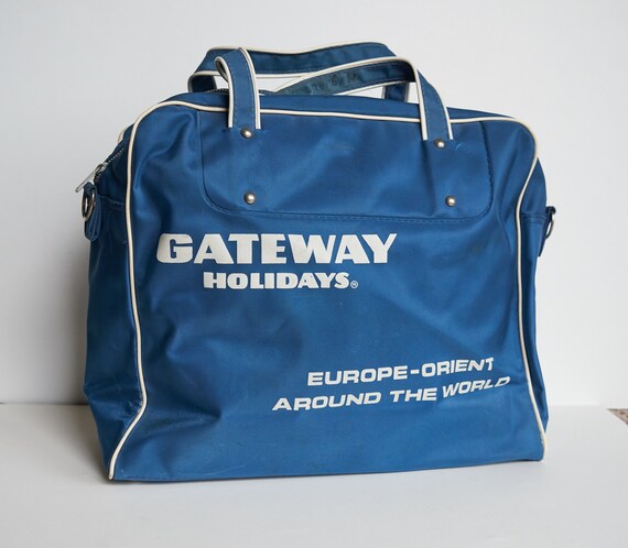 vintage flight bag