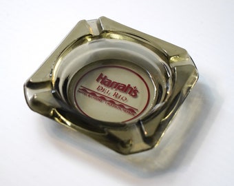 Vintage Harrah's Del Rio Casino Ashtray, Laughlin, Nevada, 1960s