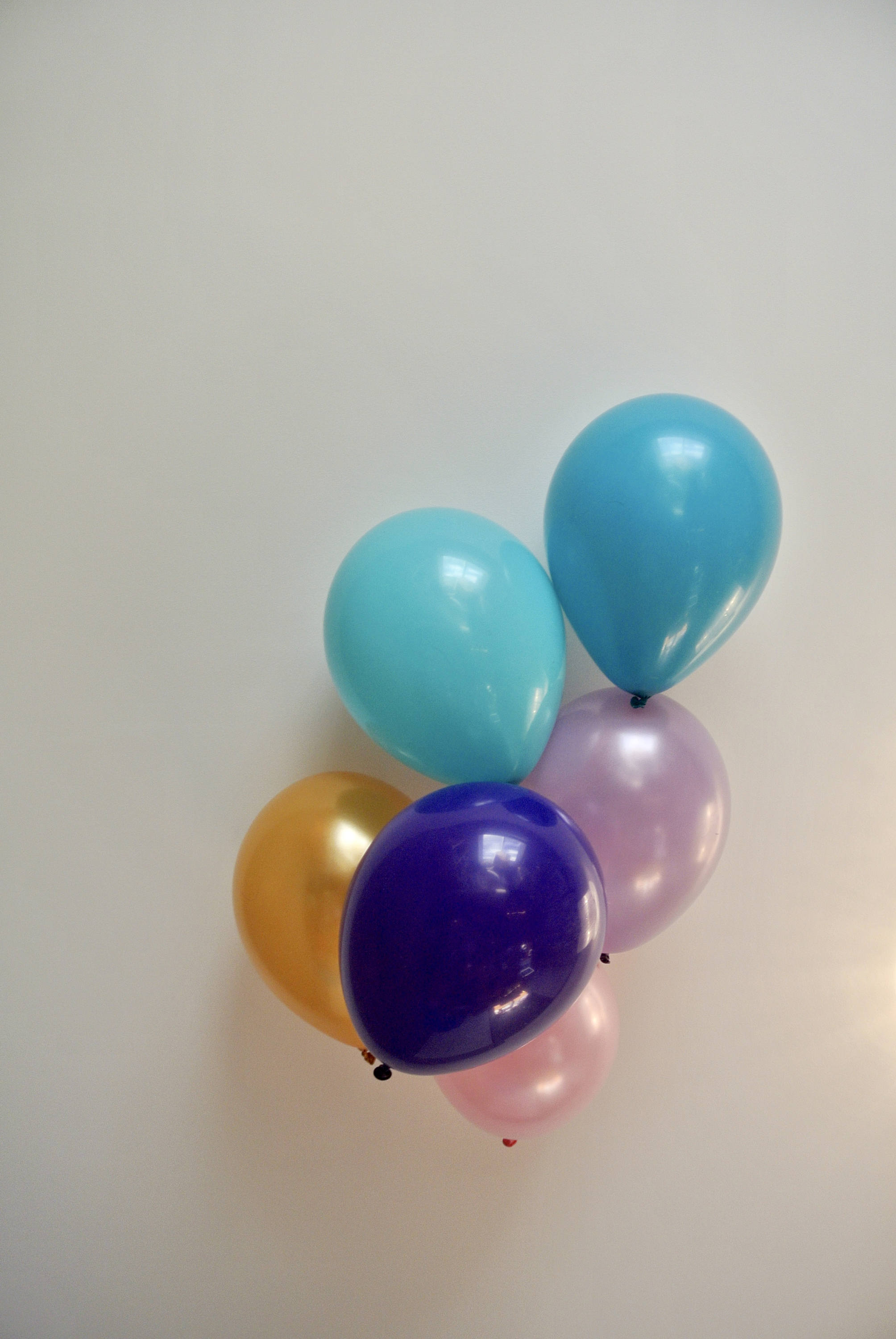Purple Gold Light Purple Pink Teal And Aqua 12 Inch Etsy