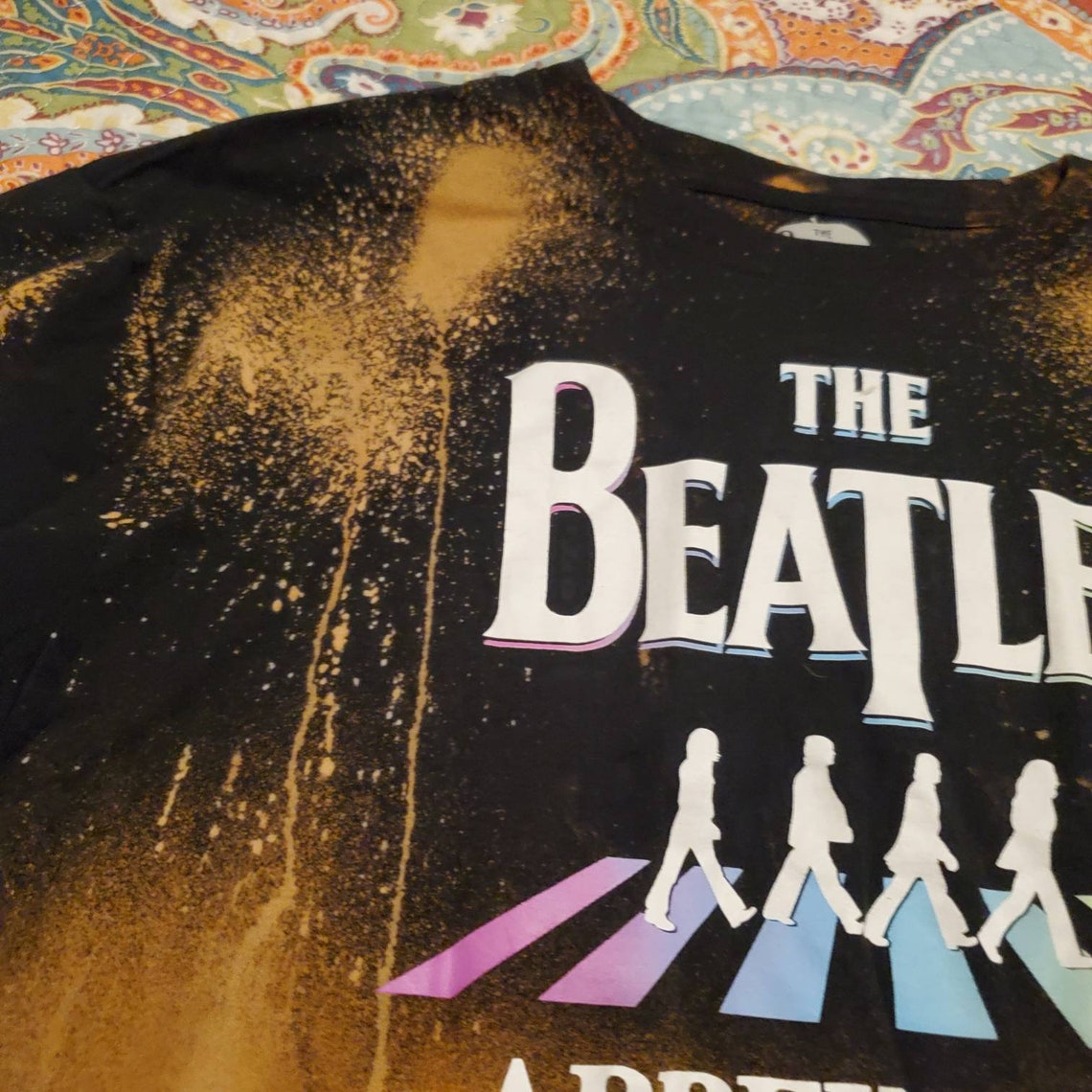 vintage band crop tops