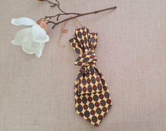 Tie chain, tie, women's tie, handmade