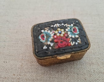 Pillendose Mikromosak Italien Villani 50er 60er