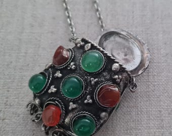 Ethno Amulet Necklace Gau Taweez 1960s to 1980s