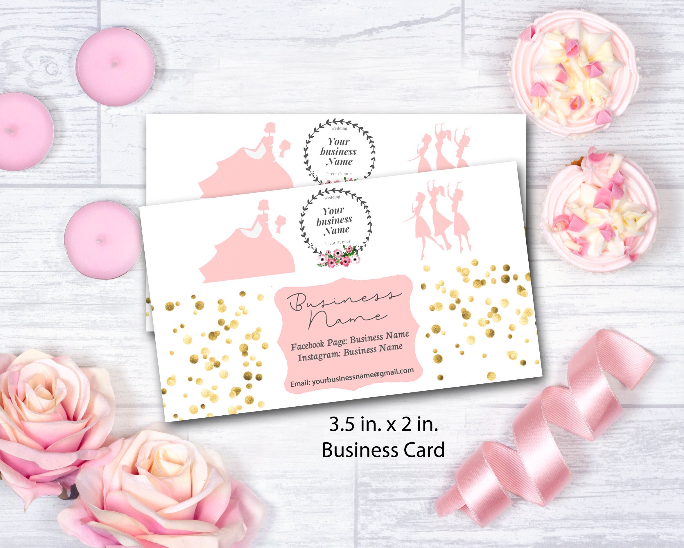 Wedding Business Card Design Event Planner Business Direct Etsy Wedding Business Card Design Event Planner Business Direct Etsy