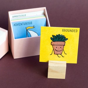 Carte di affermazione sulla salute mentale, mazzo di cura di sé e benessere, regalo di consapevolezza per le donne, affermazioni positive quotidiane, regalo di pace interiore