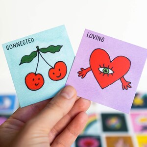 Carte di affermazione per la cura di sé per le donne, mazzo motivazionale regalo per la fidanzata, affermazioni positive quotidiane, set regalo di benessere e consapevolezza
