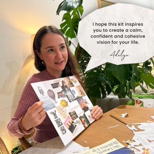 2026 Vision Board Collage Kit, Printable Mood Board & Scrapbook Images, Craft Night / Party Activity, Goal Manifestation (Digital Download)