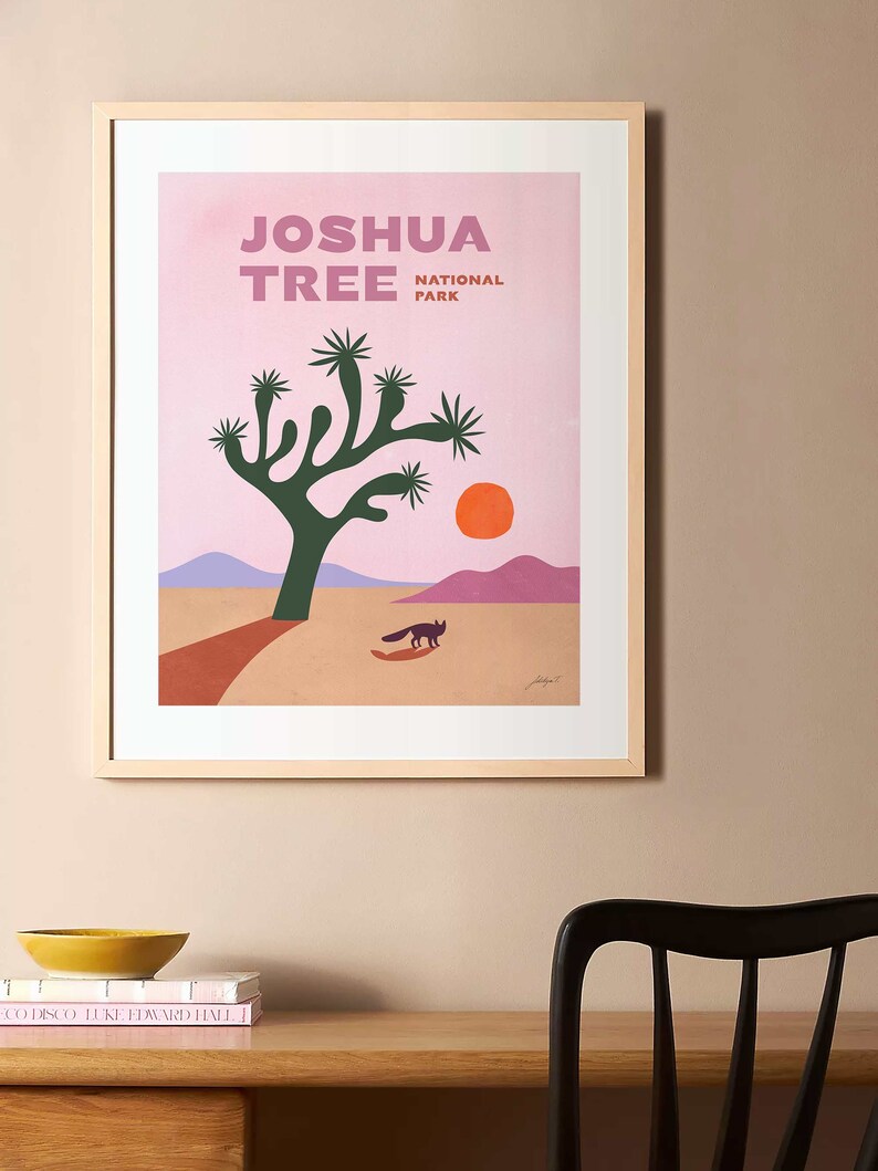 Joshua Tree National Park Giclee Print: Desert Landscape Wall Art - Etsy