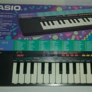 Casio Tonebank Electronic Mini Keyboard - Etsy
