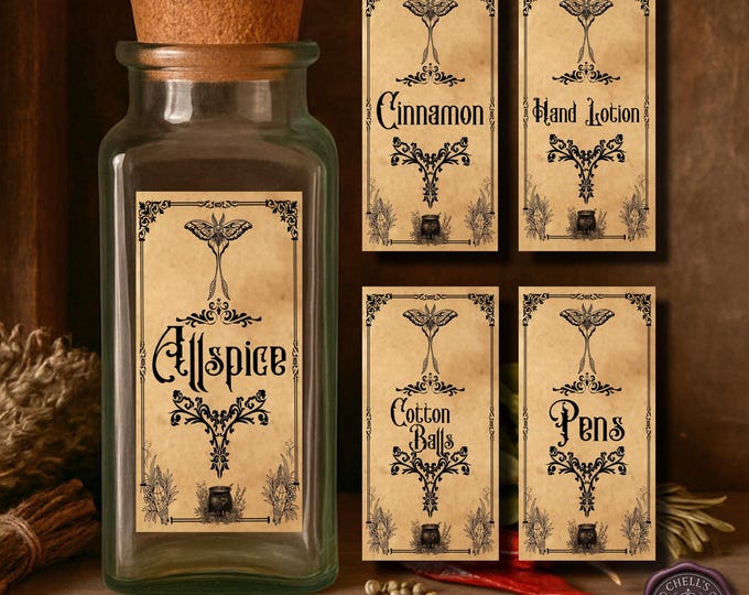 Apothecary Labels & Tags