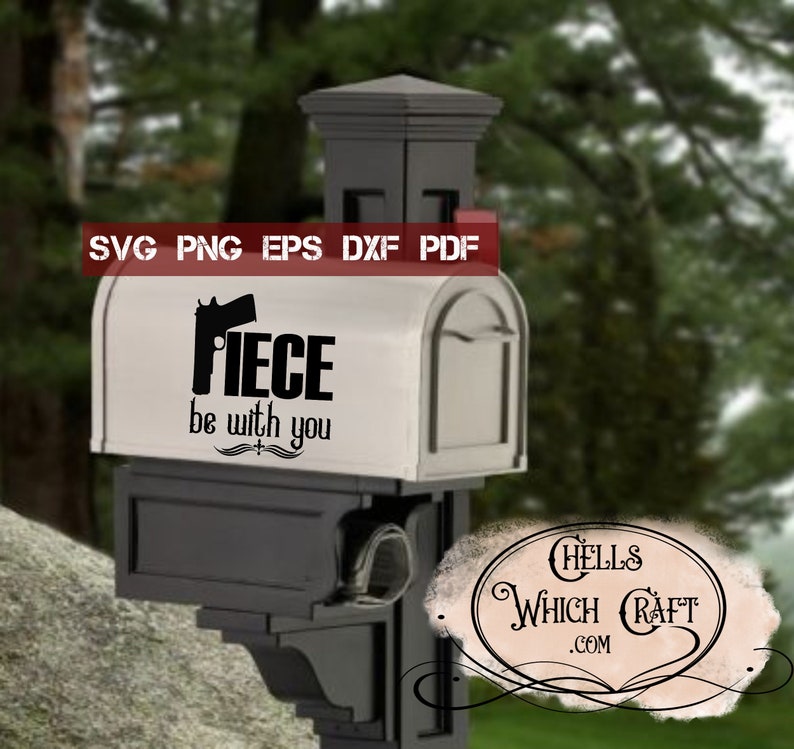 2A SVG PNG eps dxf pdf Second Amendment S100 Gun SVG Pew Pew Piece Be With You cut file