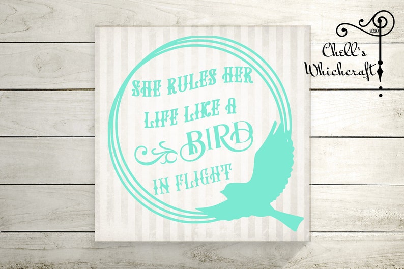 Gypsy She rules her life like a bird in flight Decal | Etsy Gypsy She rules her life like a bird in flight Decal | Etsy