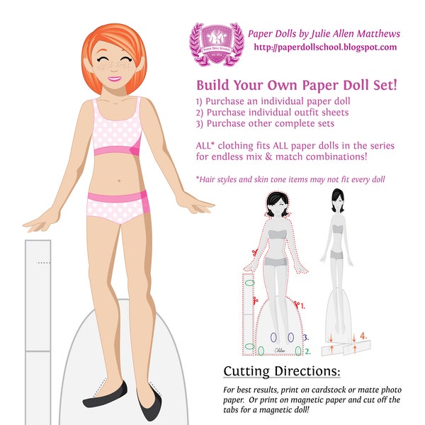 Build Your Own Set - Light Skin Tone with Red Hair Tween