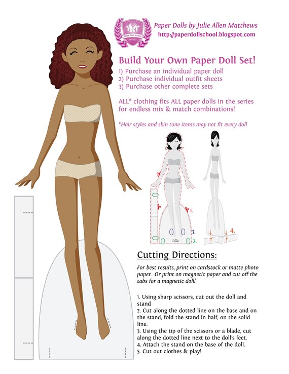 paper doll base