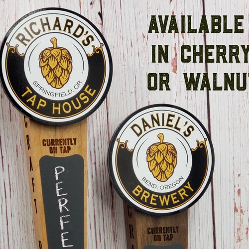 Custom Beer Tap Handles Personalized Tap Handle Etsy