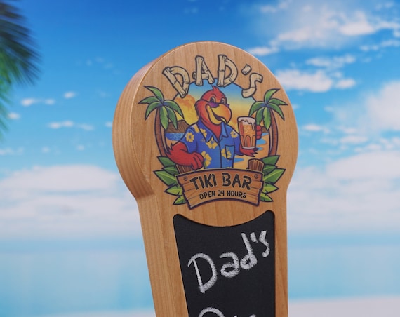 Alder Chalkboard beer tap handle