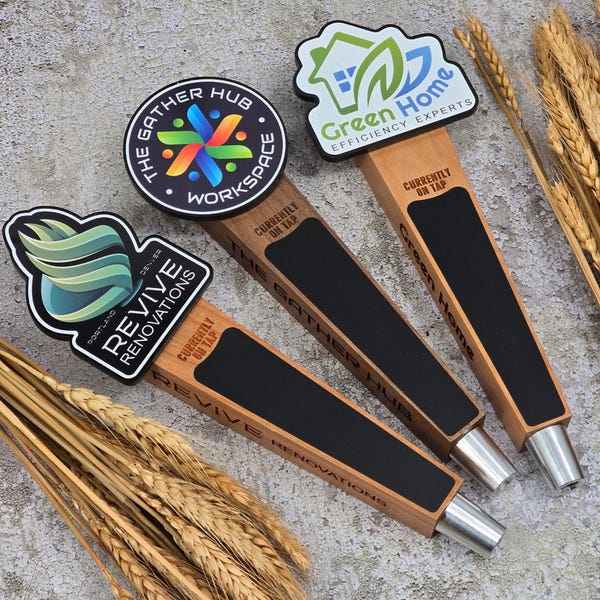 Custom Logo Tap Handle
