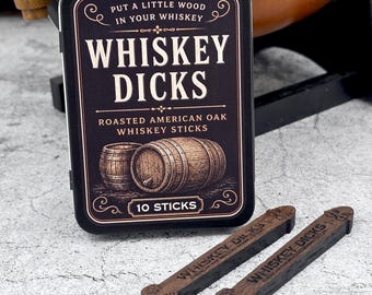 Roasted American Oak Whiskey Aging Sticks