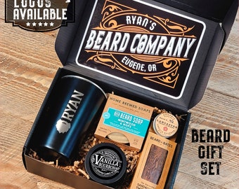 Personalized Gift Box for Men- Beard Gift Box, Gift for Him, Men's gift, Groomsmen Gift, Best Man Gift